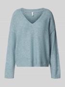Regular fit gebreide pullover met pailletten, model 'ARIZONA'