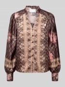 Overhemdblouse met knoopsluiting, model 'Massima'