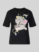 T-shirt met halflange mouwen