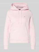 Regular fit hoodie van katoenmix