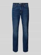 Regular slim fit jeans met stretch, model 'Josh'