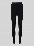 Legging van viscosemix in naadloos design, model 'BAMBOO'