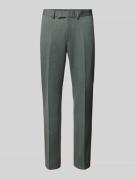 Slim fit stoffen broek met viscose
