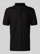 Regular fit poloshirt van een mix van katoen en lyocell, model 'H-PARA...