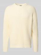 Gebreide pullover met structuurmotief, model 'Neelio'