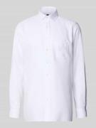 Modern fit zakelijk overhemd met extra lange mouw