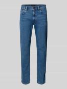 Regular fit jeans met steekzakken