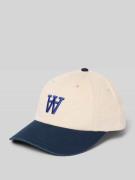 Baseballpet met labelstitching