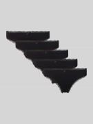 String met strikdetail in een set van 5 stuks