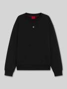 Regular fit sweatshirt van katoenmix, model 'DETTIL'