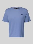 Regular fit T-shirt van katoenmix