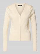 Gebreid jack met knoopsluiting, model 'DENZEL'