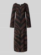 Midi-jurk in gebreide look, model 'Dasila'