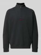 Regular fit sweatshirt van katoenmix, model 'ATLAS'