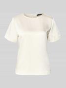 Regular fit T-shirt met lyocell, model 'ZONA'