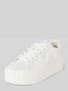 Sneakers met labeldetail