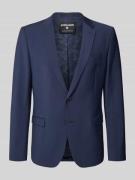 Regular fit 2-knoops colbert met wol