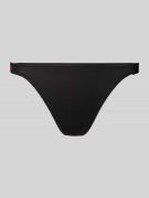 String met bandinzetten met label opzij, model 'HUGO ID STRING'