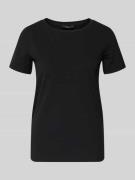 Slim fit T-shirt van katoenmix, model 'MULTIB'