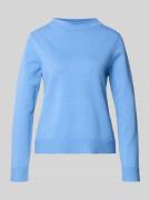 Gebreide pullover met ribboorden