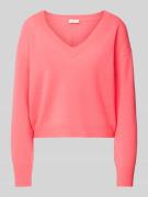 Gebreide pullover met ribboorden, model 'RAXOW'