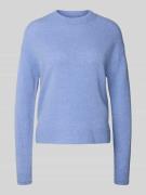 Wollen pullover met ronde hals