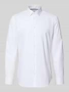 Super slim fit zakelijk overhemd met kentkraag