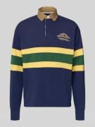 Sweatshirt met geribde mouwboorden