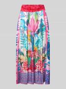 Midirok van viscose met elastische band