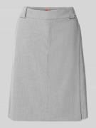 Nauwsluitende kokerrok met viscose, model 'RANWI'