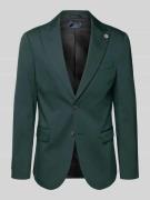 Regular fit colbert van satijn