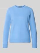 Gebreide pullover met ribboorden