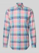 Custom fit vrijetijdsoverhemd met button-downkraag