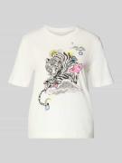 T-shirt met halflange mouwen