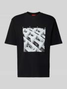 Slim fit T-shirt van puur katoen, model 'DODGER'