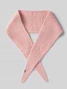 Sjaal met labeldetail