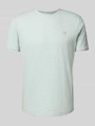 Regular fit T-shirt van katoenmix