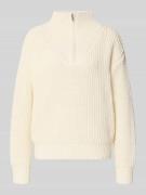 Regular fit schipperstrui in gebreide look