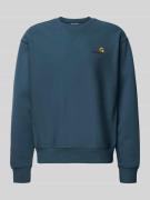 Sweatshirt met labelstitching