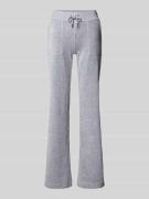 Low rise sweatpants met elastische band, model 'LAYLA'