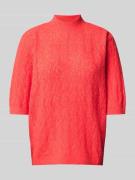 Gebreide pullover met 1/2-mouwen, model 'Miffa'