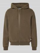 Sweatjack met capuchon, model 'SAPIET'