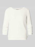 Regular fit 3/4-shirt van katoenmix