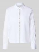 Regular fit blouse met pailletten