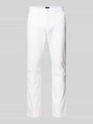 Straight fit chino met steekzakken