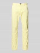 Straight fit chino met steekzakken