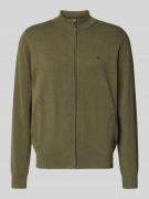 Gebreid jack met ritssluiting