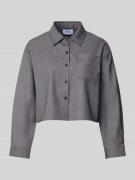 Overhemdblouse met knoopsluiting, model 'TARA'