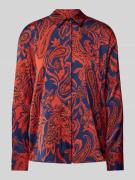 Regular fit overhemdblouse met manchetten