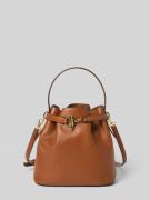 Bucket bag van echt runderleer
